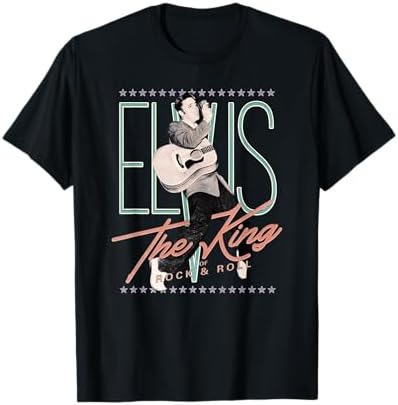 Amazon.com: Elvis Presley Official 1956 T-Shirt Small : Clothing